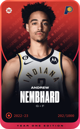 Andrew Nembhard - rare