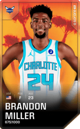 Brandon Miller - limited