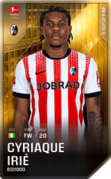 Cyriaque Irié - limited