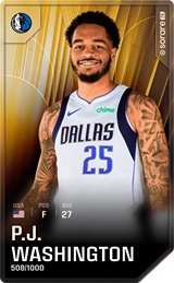 P.J. Washington - limited