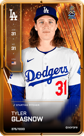 Tyler Glasnow - limited