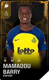Mamadou Barry - limited