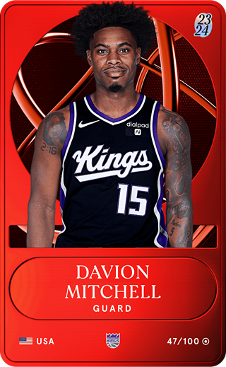 Davion Mitchell - rare