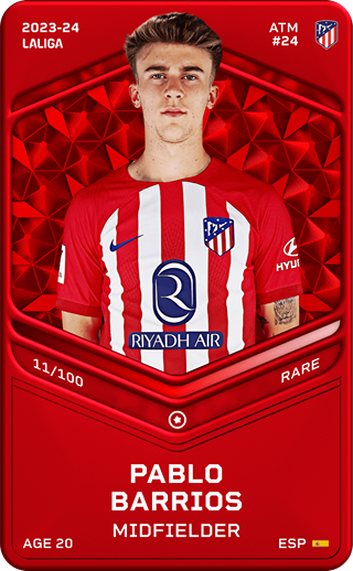 Pablo Barrios - rare