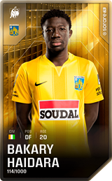 Bakary Haidara - limited