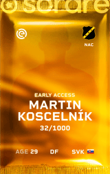 Martin Koscelník - limited