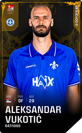 Aleksandar Vukotić - limited