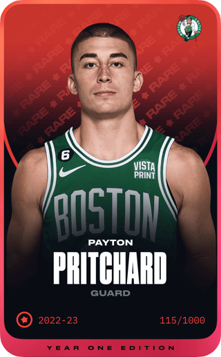 Payton Pritchard - rare