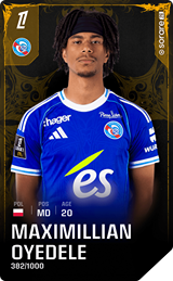 Maximillian Oyedele - limited