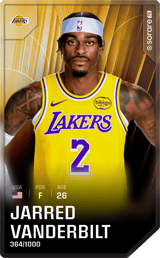 Jarred Vanderbilt - limited