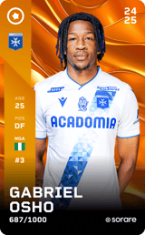 Gabriel Osho - limited