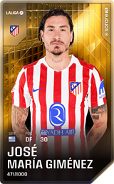 José María Giménez - limited