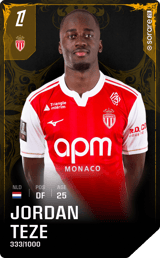 Jordan Teze - limited