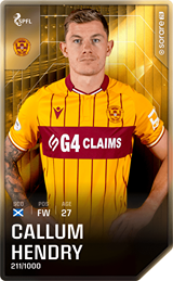 Callum Hendry - limited