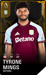 Tyrone Mings - limited