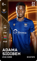 Adama Sidibeh - limited
