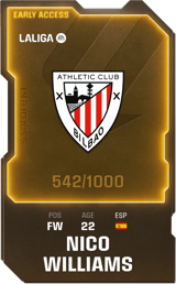 Nico Williams - limited