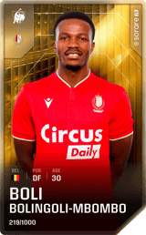 Boli Bolingoli-Mbombo - limited