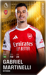 Gabriel Martinelli - limited