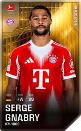 Serge Gnabry - limited