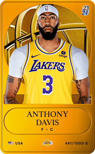 Anthony Davis - limited