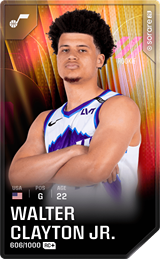 Walter Clayton Jr. - limited