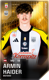 Armin Haider - limited
