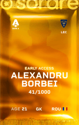 Alexandru Borbei - limited