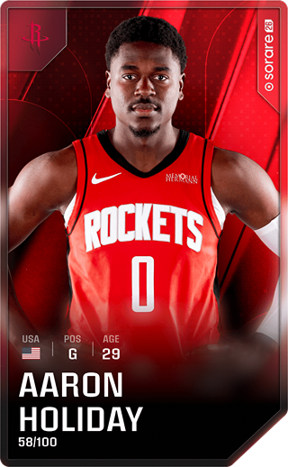 Aaron Holiday - rare