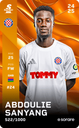 Abdoulie Sanyang - limited