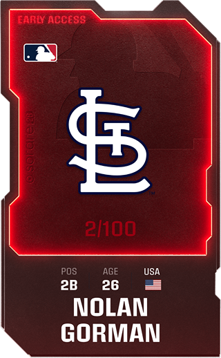 Nolan Gorman - rare
