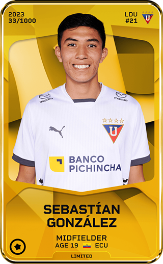 Sebastían González - limited