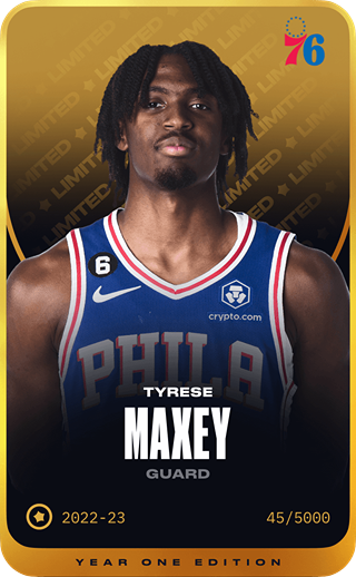 Tyrese Maxey - limited