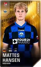 Mattes Hansen - limited