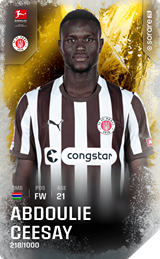 Abdoulie Ceesay - limited