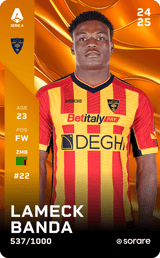 Lameck Banda - limited