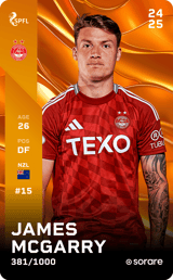 James McGarry - limited