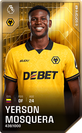 Yerson Mosquera - limited