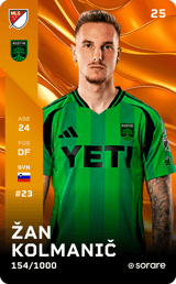 Žan Kolmanič  - limited