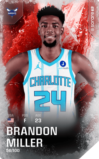 Brandon Miller - rare