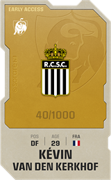 Kévin Van Den Kerkhof - limited
