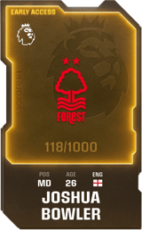 Joshua Bowler - limited