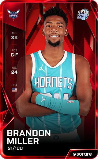 Brandon Miller - rare
