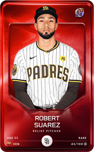 Robert Suarez - rare