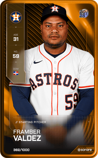 Framber Valdez - limited
