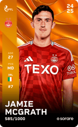 Jamie McGrath - limited