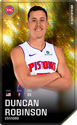 Duncan Robinson - limited