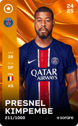 Presnel Kimpembe - limited