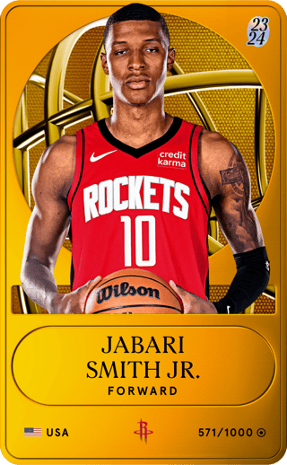 Jabari Smith Jr. - limited