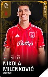 Nikola Milenković - limited